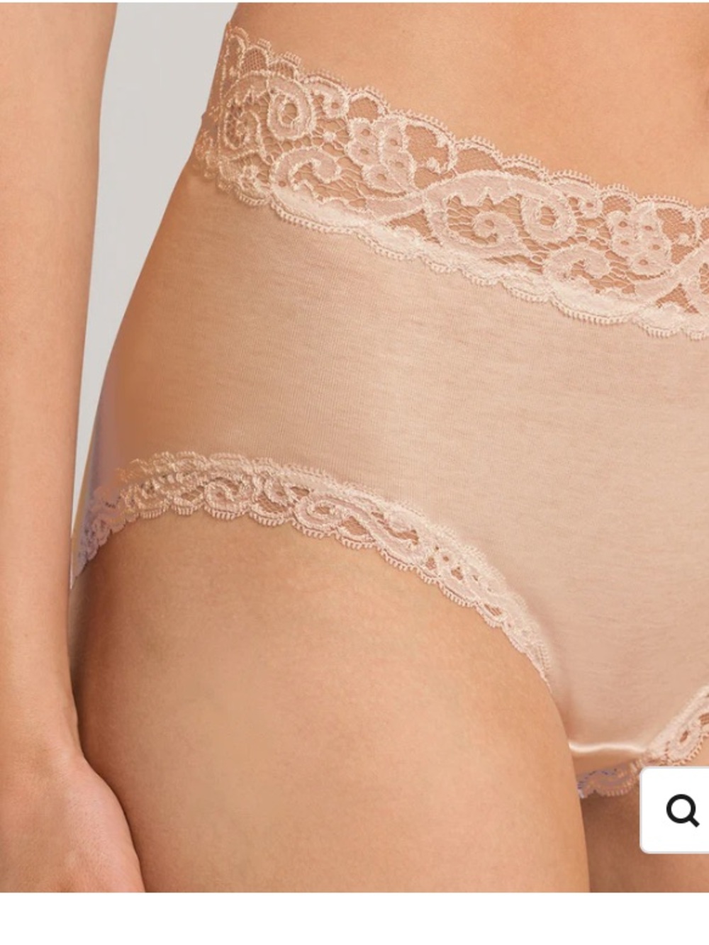 Hanro Moments Full Brief - Beige Blush